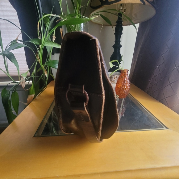 DKNY Vintage Leather Messenger bag - Picture 5 of 14